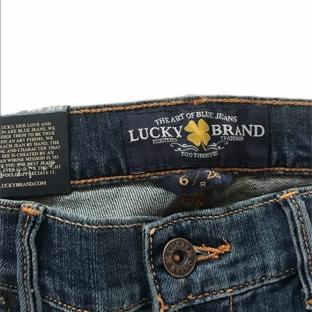 NWT Lucky Brand Sweet n Low Jeans 6/28 - Picture 3 of 8